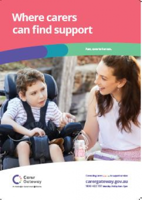 the product image of An A3 Poster with contact details for Carer Gateway.